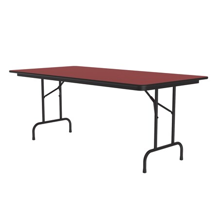 Correll CF HPL Folding Tables 36x96 Red CF3696PX-35